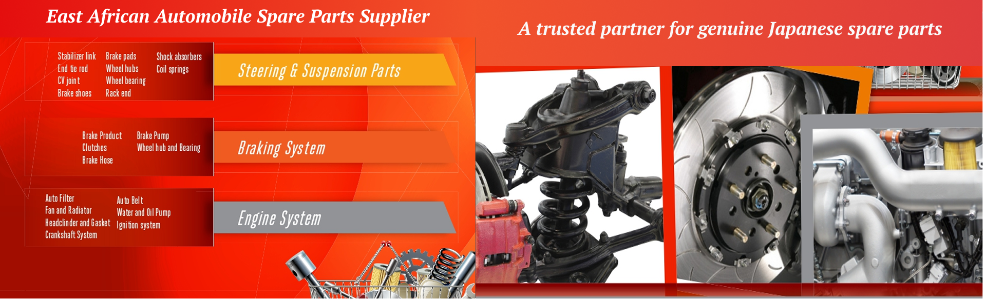 spare parts category banner